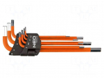 Wrench: hex key-set | 7pcs.