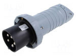Connector: AC supply 3-phase | plug | male | power supply | 125A | IP&S