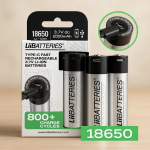 Rechargeable Lithium‑Ion Battery Liibattaries LIB510842 2000mAh 3.7V with USB‑C charging