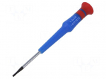 Screwdriver: precision | slot | 1.8x0.27mm | Blade length: 40mm