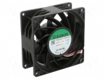 Fan: DC | axial | 12VDC | 92x92x38mm | 235m3/h | 62.9dBA | ball | 9300rpm