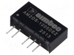 Converter: DC/DC | 2W | Uin: 10.8&divide;13.2VDC | Uout: -5VDC | Uout2: 5VDC