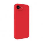 Back panel cover Evelatus Apple iPhone 16e / SE4 Premium Magsafe Soft Touch Silicone Case Red