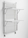 ARREDAMENTI KLAUS Drying rack for radiator - 89 x 68 cm, White