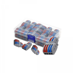 Pistikud ja pistikupesa plokid // Pistikud ja pistikupesad // Zestaw szybkozłączy elektrycznych 22 szt.