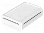 Enclosure: desktop | BoVersa | X: 120mm | Y: 170mm | Z: 52mm | white