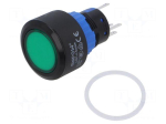 Switch: push-button | Pos: 2 | SPDT | 0.5A/220VAC | 1A/24VDC | ON-ON