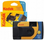 Kodak DAYLIGHT Camera, Photographic Disposable with color film 39 photos. No built-in flash.