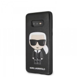 Back panel cover Karl Lagerfeld Samsung Galaxy S10e Ikonik Full Body PC/TPU Case Black