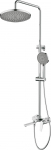 Shower system with mixing valve