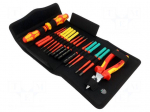 Tools set: ESD set | insulated | 17pcs | Tool Finder