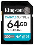 Memory Card Kingston 64GB SDXC Canvas Go Plus Gen4