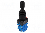 Switch: joystick | Stabl.pos: 1 | NO x4 | 3A/220VAC | 0.6A/220VDC | 22mm