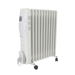 Oil filled radiator - 2500W - 11 fins - LCD display