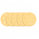 Uued tooted // Papier ścierny na rzep 225 mm, K180, 5 szt., z 6 otworami do szlifierki 59G264, 59G265