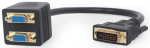 Gembird Adapter DVI-I Male to 2x VGA Female