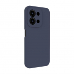 Back panel cover Evelatus Xiaomi Redmi 15C 4G/5G Premium Magnetic Soft Touch Silicone Case Dark Blue