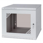 Stalflex Riiulikapp 19" 9U  450mm  Klaasuks  Hall RC19-9U-450GG