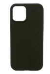 Back panel cover Evelatus Apple iPhone 12 Pro Premium Magsafe Soft Touch Silicone Case Dark Green
