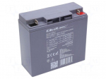Re-battery: acid-lead | 12V | 18Ah | AGM | maintenance-free