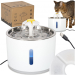 RoGer Automatic Pet Water Fountain With LED Lighting 2.4L