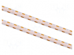 SOB LED tape | white neutral | LED/m: 320 | 8mm | IP20 | 10W/m | 12VDC