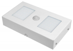 KRONO LED lamp white  PIR 2x4W 750Lm 6500K