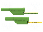 Test lead | 16A | banana plug 4mm,both sides | Urated: 1kV | Len: 1.5m