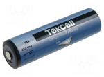 Battery: lithium | 3.6V | AA | &Oslash;14.3x49.5mm | 2400mAh