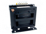 Transformer: mains | 250VA | 400VAC | 24V | Leads: terminal block | IP00