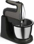 TEFAL | Hand Mixer | Powermix Silence HT654E38 | Hand Mixer | 600 W | Number of speeds 5 | Turbo mode | Dark grey
