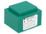 Transformer: encapsulated | 4VA | 230VAC | 7.5V | 7.5V | 266.6mA | IP00