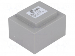 Transformer: encapsulated | 12VA | 230VAC | 9V | 1.33A | Mounting: PCB