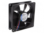 Fan: DC | axial | 92x92x25mm | 72m3/h | 28dBA | ball bearing | 2300rpm