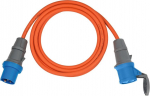 Brennenstuhl 1167650605 power extension 5 m 2 AC outlet(s) Outdoor Orange
