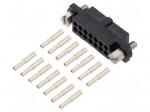 Connector: wire-wire/PCB | plug | female | PIN: 14 | Datamate J-Tek | 3A