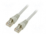 Patch cord | F/UTP | Cat 5 | RJ45 plug,both sides | stranded | Cu | 5m