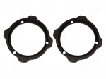 Spacer ring | MDF | 130mm | Audi | impregnated