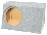 Car loudspeaker enclosure | MDF | gray melange | textil | 30l | 300mm