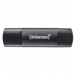 Intenso 3544492 USB flash drive 256 GB USB Type-A / USB Type-C 3.2 Gen 1 (3.1 Gen 1) Black