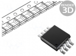 IC: voltage regulator | LDO,linear,fixed | 3.3V | 0.5A | MSOP8 | SMD