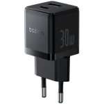 Baseus Palm Fast Charger USB-A + USB-C 30W / black
