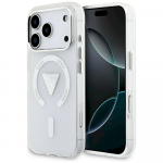 Case Guess IML Gradient Triangle Logo MagSafe for iPhone 17 Pro / transparent
