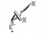 Monitor holder | 9kg | Size: 13"-32" | for two monitors | 525mm