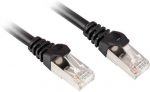 Sharkoon RJ45 CAT.6a SFTP LSOH black 5,0m - Halogen free