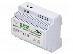 Power supply: transformer type | 12VDC | 1A | 230VAC | Mounting: DIN