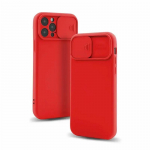 Fusion Camera Protect silikona aizsargapvalks Apple iPhone 13 sarkans