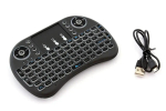 Fusion kompakta bezvadu tastatūra ar skārienpaliktni un 3 LED krāsām Android | iOS | TV | PC