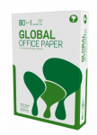 Globāls A4 papīrs, 80 g/m&sup2;, 500 loksnes iepakojumā
