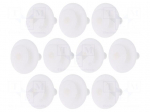 Moulding clip | 10pcs | Seat,VW | OEM: 701853585 | L: 17mm | polyamide